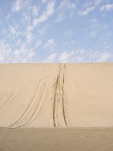 Doha_Sand Dune tracks