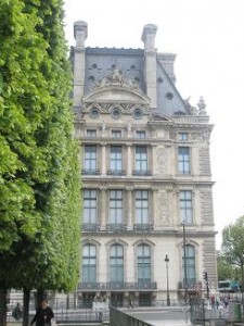 Paris, France; the Louvre Palace